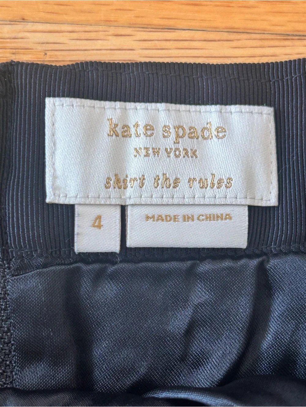 Kate Spade Blue Bouclé Tweed Pencil Skirt Size 4